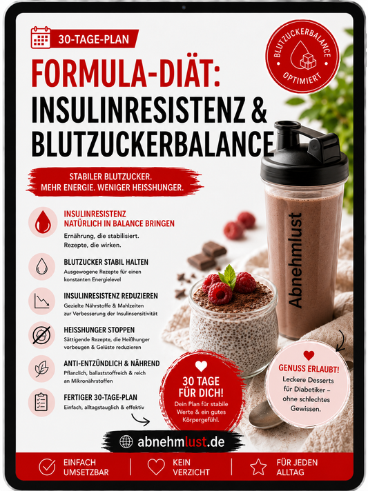 Formula-Diät bei Diabetes Typ 2 | 30-Tage Ernährungsplan PDF