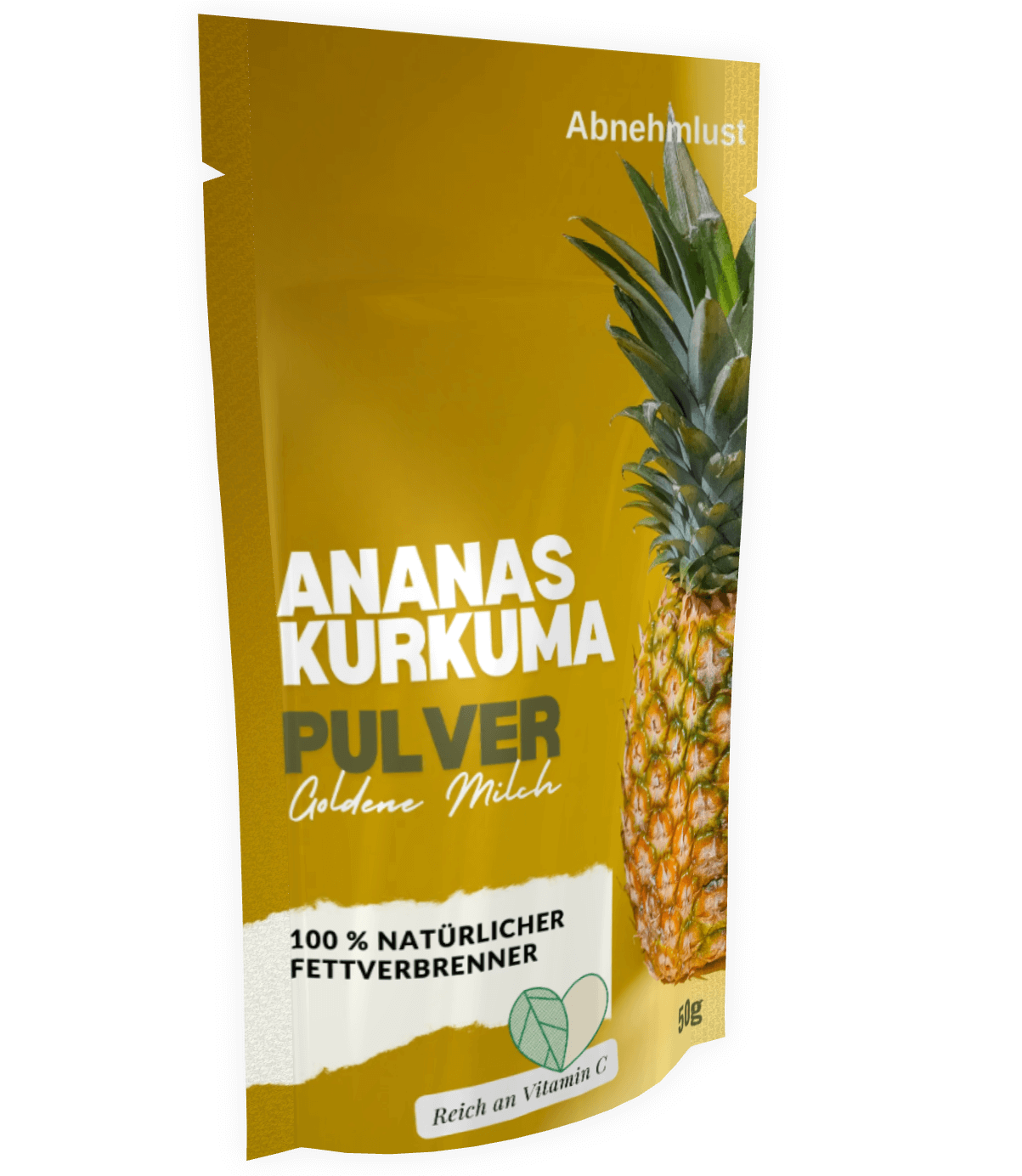 Ananas Kurkuma Pulver zum Abnehmen 