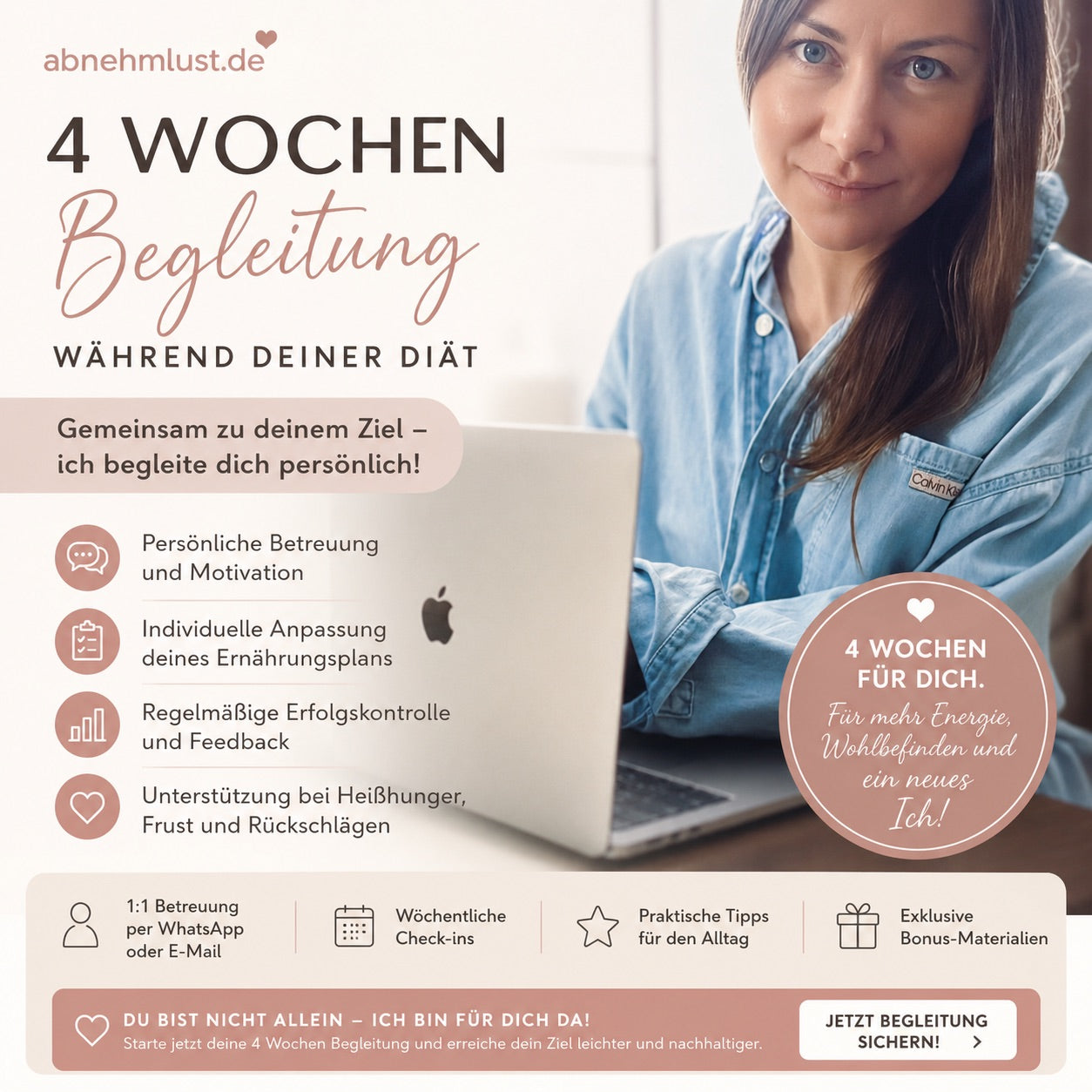 4-wöchige persönliche Begleitung während der Formula-Diät